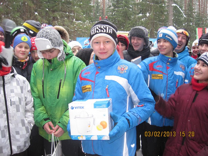 Третья детская лыжная гонка на призы газеты «Московский Комсомолец»